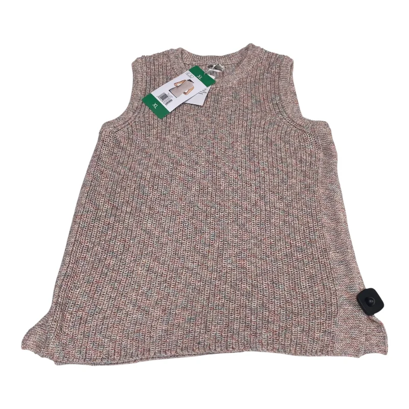 Vest Sweater By Ella Moss In Pink, Size: Xl Earthy Men's Sustainable 