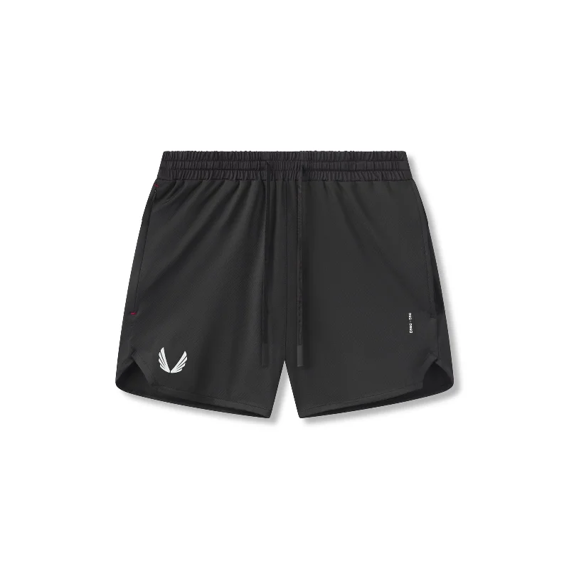 0993. AeroSilver® 5" Linerless Short - Black Confident Men's High