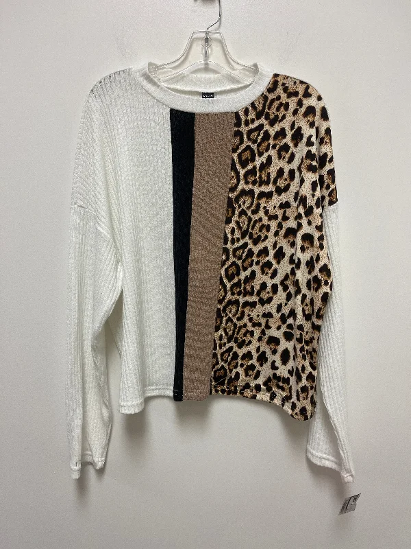 Top Long Sleeve By Shein  Size: Xl Unique Men's Upcycled