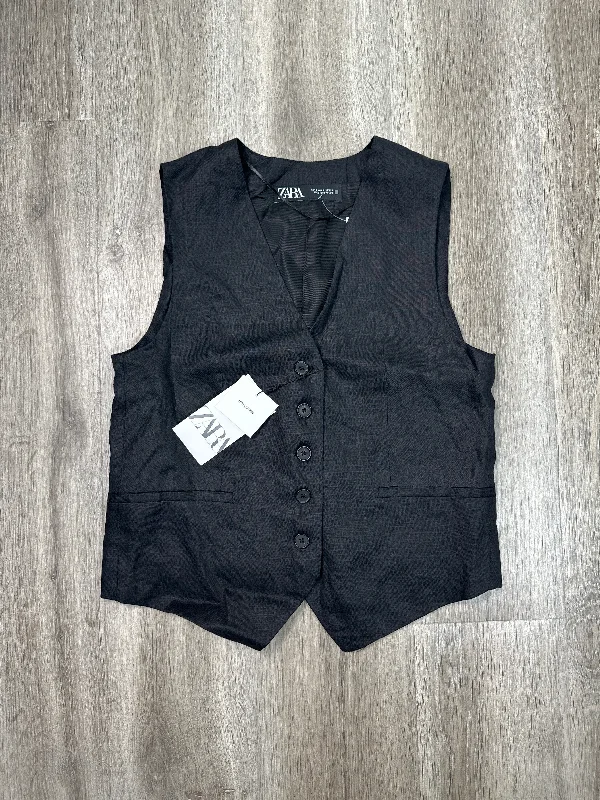Vest Other By Zara In Black, Size: S Laid