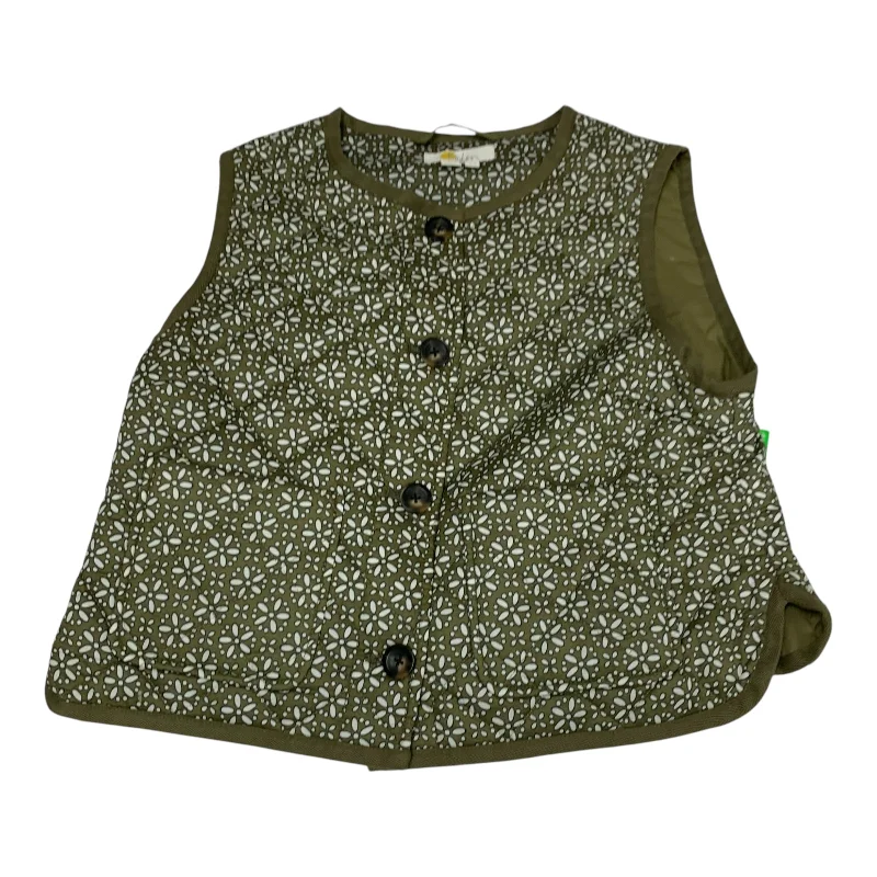 Vest Puffer & Quilted By Boden In Green, Size: M Sophisticated Men's French
