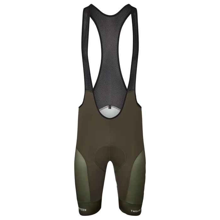 Twelve Sixteen Sky Pro Bib 197 Olive RECYCLED FABRICS Stylish Men's Neon