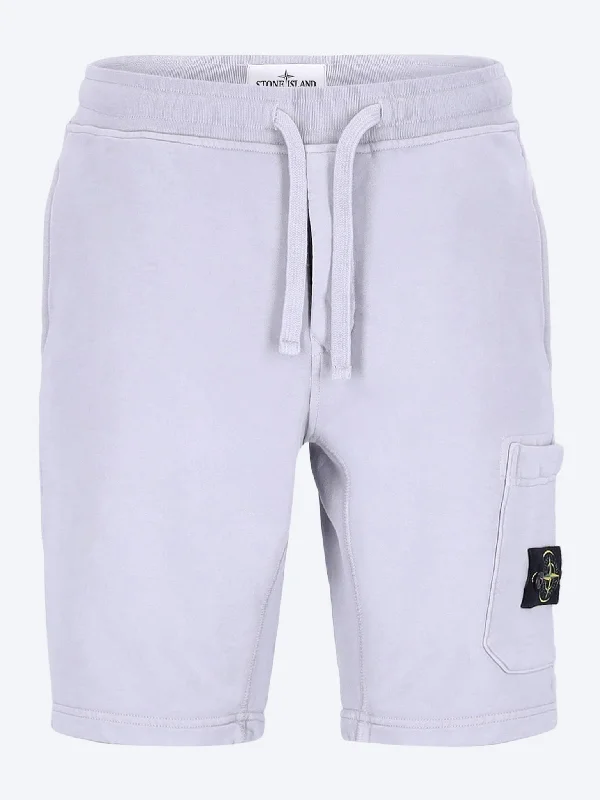 Organic cotton fleece shorts Dapper Men's Bow