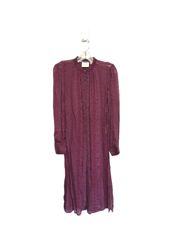 Top Long Sleeve By Maeve  Size: Xs Polished Men's Satin