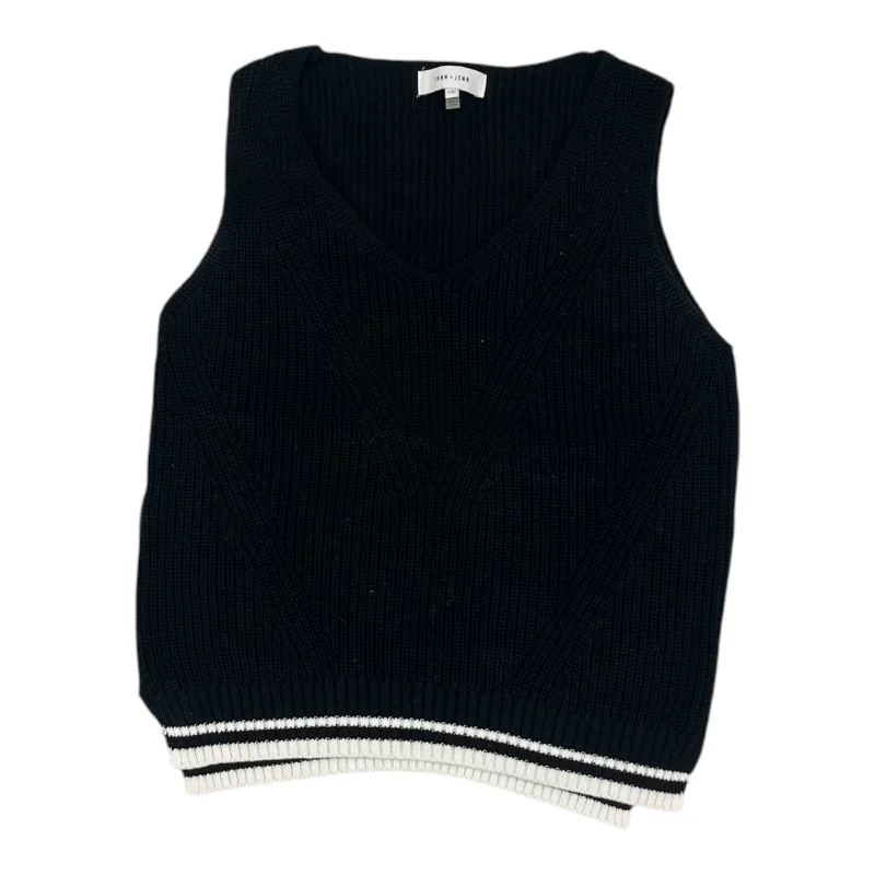 VEST SWEATER by JOHN + JENN In BLACK, Size: L Dapper Men's 1920S