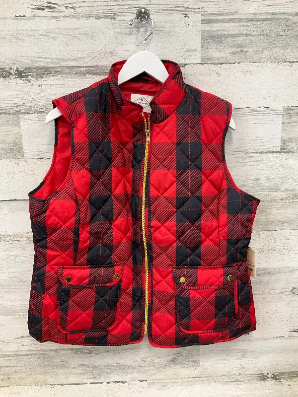 Vest Puffer & Quilted By St Johns Bay In Red, Size: Xl Bold Men's Animal