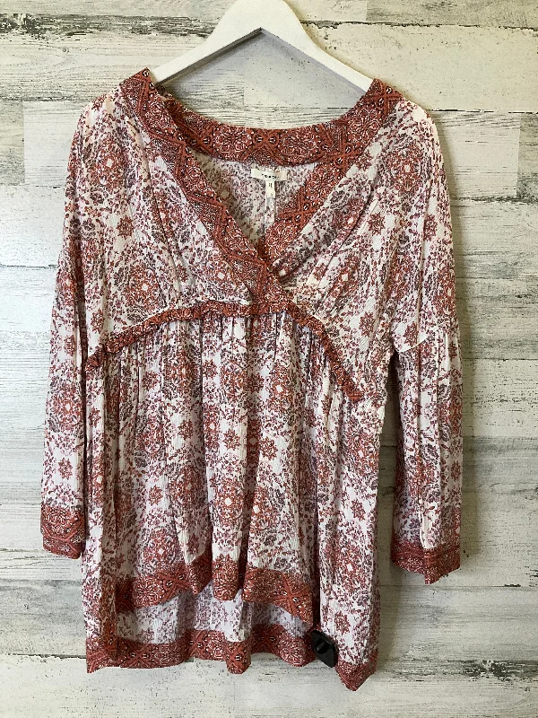 Top Long Sleeve By Maurices  Size: S Minimalist Men's Casual 