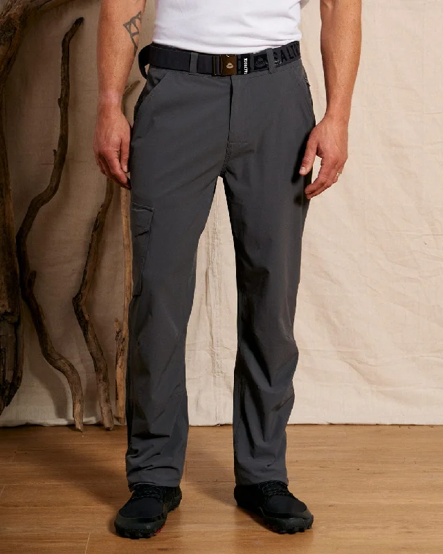 Aestus - Mens Water Resistant Trousers - Grey Dynamic Men's Moto