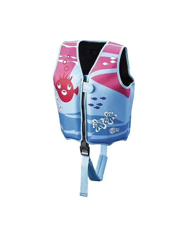 Sealife Swimming Vest - Blue/Pink Practical Men's Multi