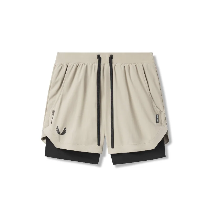 0865. Tetra-Lite® 5" Liner Short - Sand Smoke "Wings"/Black Traditional Men's Country 0865. Tetra-Lite® 5" Liner Short - Sand Smoke "Wings"/Black Traditional Men's Country