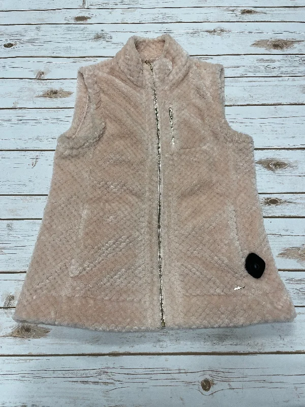 Vest Faux Fur & Sherpa By Calvin Klein In Plaid Pattern, Size: S Bohemian Men's Free