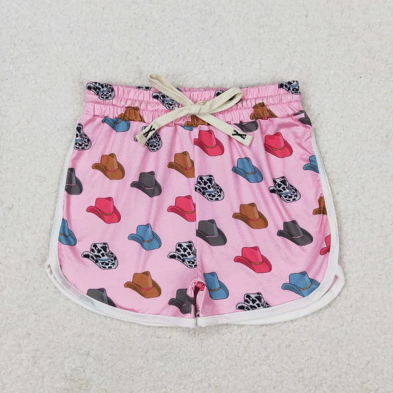 SS0243 Cowboy hats pink shorts high quality wholesale children clothing china Athletic Men's Compression SS0243 Cowboy hats pink shorts high quality wholesale children clothing china Athletic Men's Compression