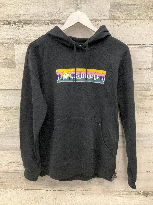 Sweatshirt Hoodie By Columbia In Black, Size: S Vintage Men's 1970S Disco