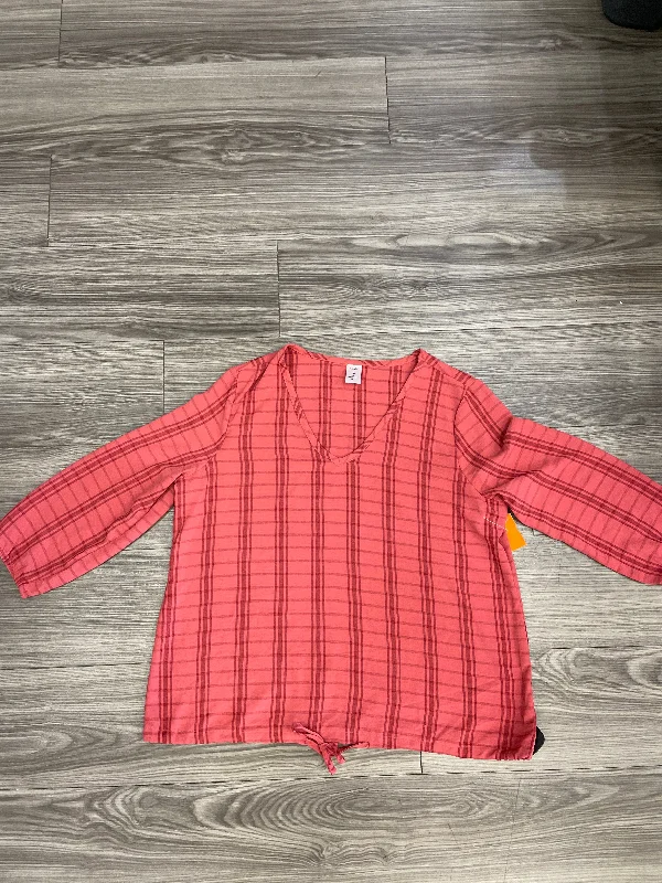 Top Long Sleeve By Just Be  Size: L Cozy Men's Winter