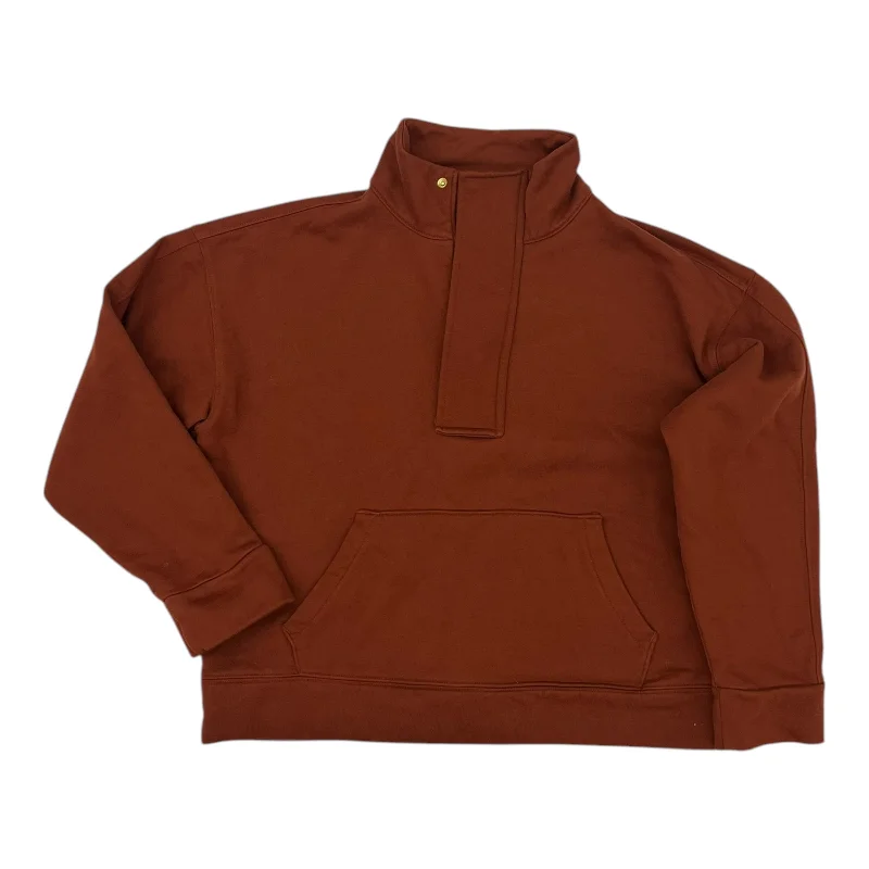 Sweatshirt Collar By A New Day In Brown, Size:M Edgy Men's Punk