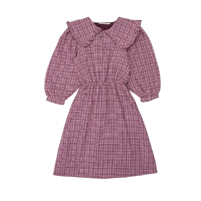 The New Society Anabella Long Dress Monochromatic Office Style