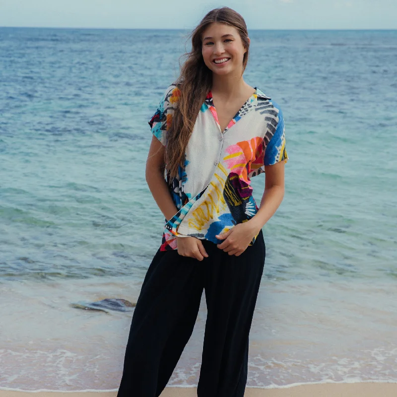 Modern Aloha Top - Cliche Elegant Men's Cashmere