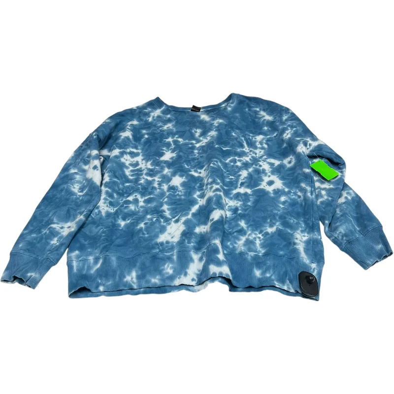 Sweatshirt Crewneck By Clothes Mentor In Blue, Size: M Elegant Men's Cashmere