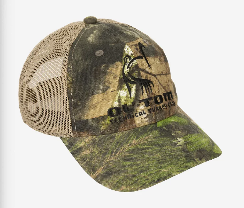 Drake Camo Mesh Back Ol' Tom Logo Cap Sophisticated Men's French