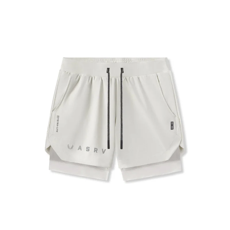 0865. Tetra-Lite® 5" Liner Short - Stone "Reflective Classic" Elegant Men's Formal 