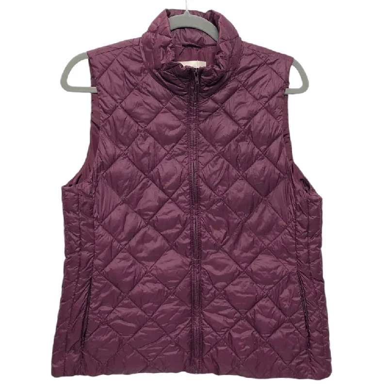 Vest Puffer & Quilted By Loft In Maroon, Size: S Bold Men's Animal