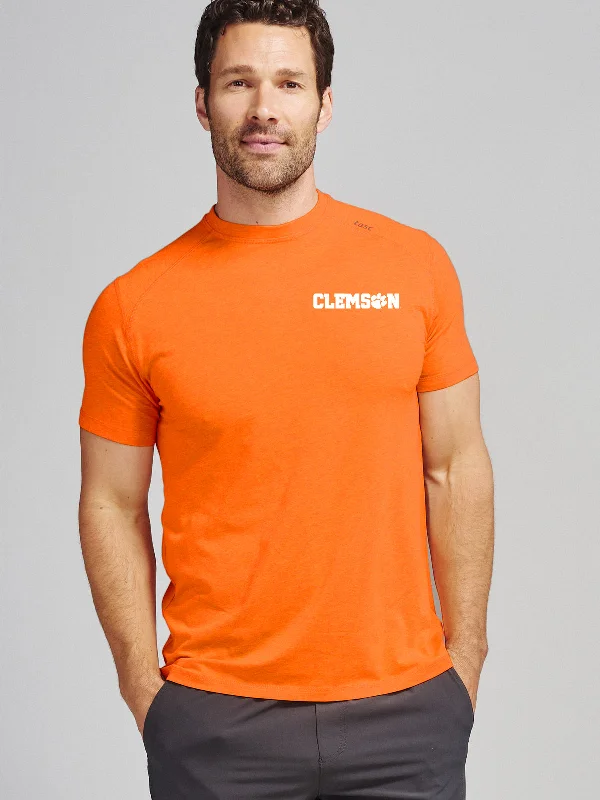 Carrollton Fitness T-Shirt - Clemson Polished Men's Satin