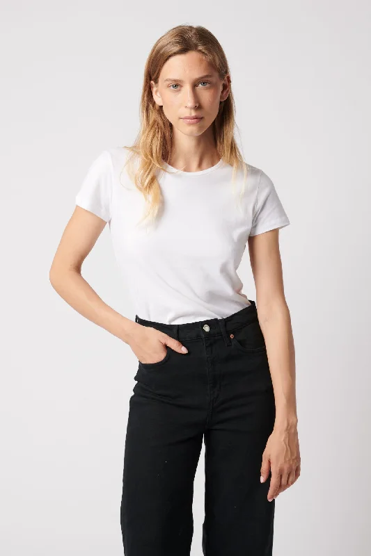 Cotton 'Silk Touch' Short Sleeve Crew Neck T-Shirt Gym