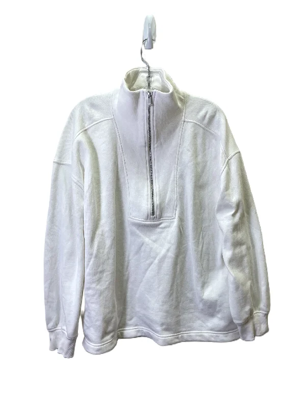 Sweatshirt Collar By Old Navy In White, Size: L Minimalist Men's Casual 