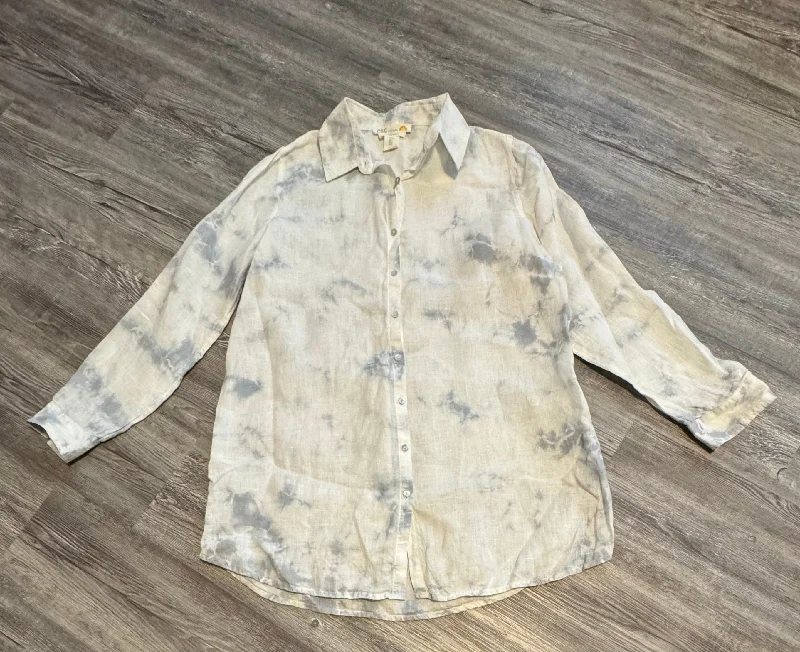 Top Long Sleeve By C And C  Size: S Polished Men's Satin