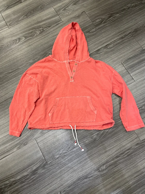 Sweatshirt Hoodie By Old Navy In Red, Size: Xl Edgy Men's Punk