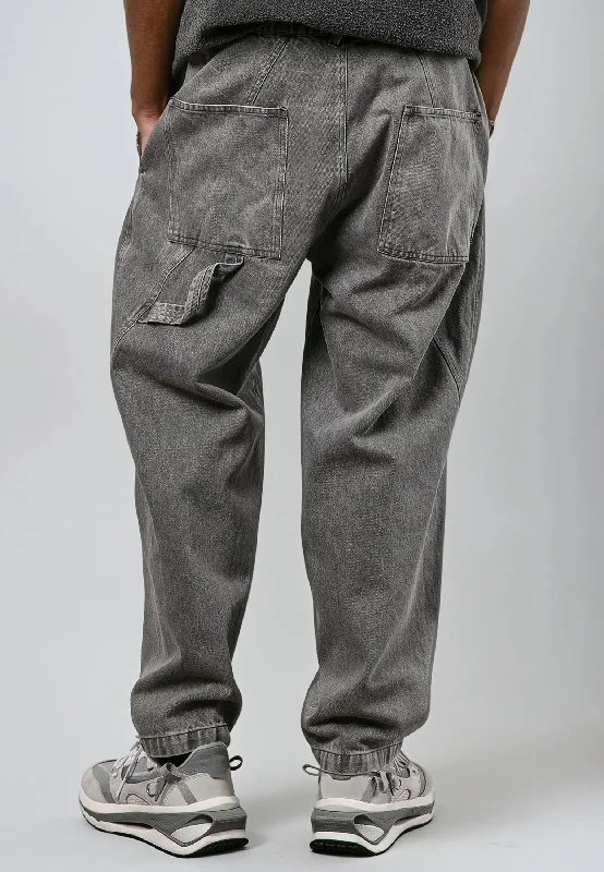 QUANTUM PANT WASHED CHARCOAL Confident Men's High