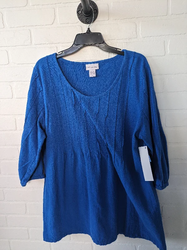 Top 3/4 Sleeve Basic By Soft Surroundings  Size: Xl Relaxed Men's Australian 