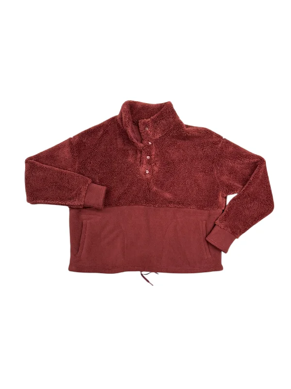 Athletic Sweatshirt Crewneck By All In Motion In Red, Size: L Youthful Men's Anime