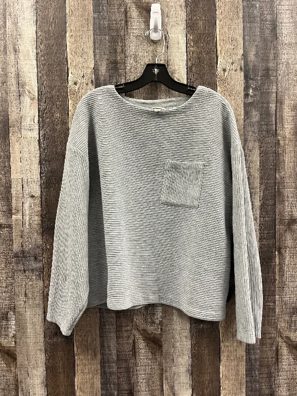Sweatshirt Crewneck By A New Day In Grey, Size: M Polished Men's Silk