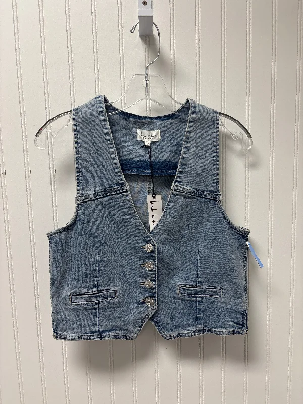 Vest Other By Nicole Michelle In Blue, Size: S Cclassic Men's Tweed