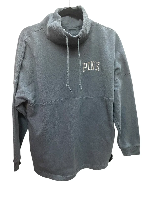 Sweatshirt Collar By Pink In Grey, Size: M Cclassic Men's Tweed