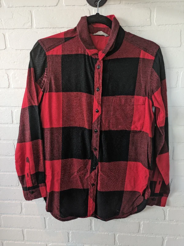 Top Long Sleeve By Athleta  Size: Xs Cclassic Men's Tweed