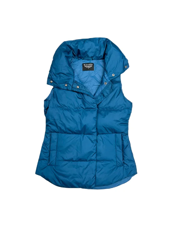 Vest Puffer & Quilted By Athleta In Teal, Size: S Beach