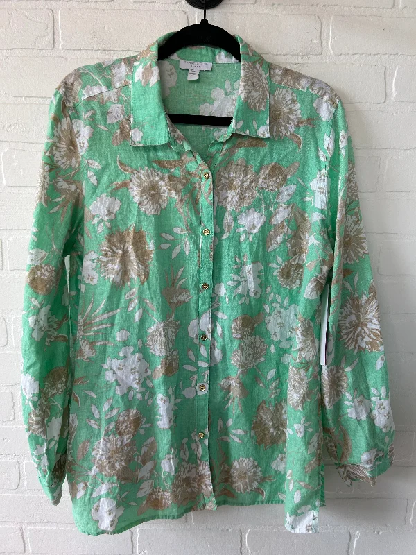 Top Long Sleeve By Charter Club  Size: Xl Refined Men's Velvet