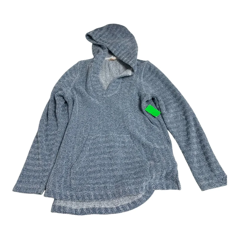 Sweatshirt Hoodie By Faherty In Blue, Size: M Masculine Men's 