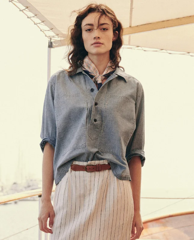 The Railway Shirt. -- Boiler Wash Bold Men's Statement