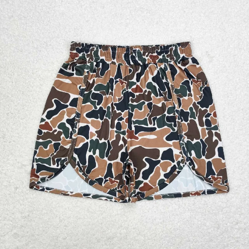 SS0355 Adult female camo beige shorts high quality kids clothing wholesale Rugged Men's Outdoor 