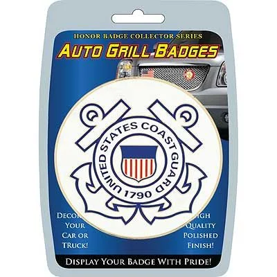Car Grille Badge USCG Athletic Men's High