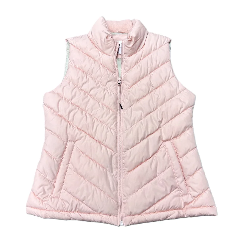 Vest Puffer & Quilted By Gap In Peach, Size: M Dynamic Men's Moto