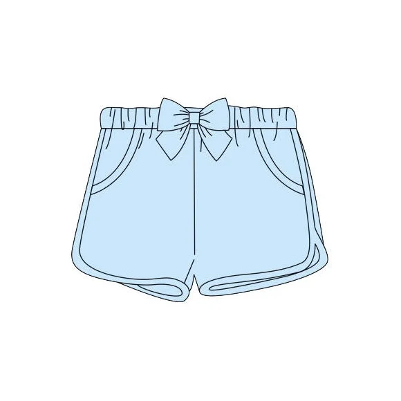 preorder  SS0153 Blue Girls Shorts Pants Adventure