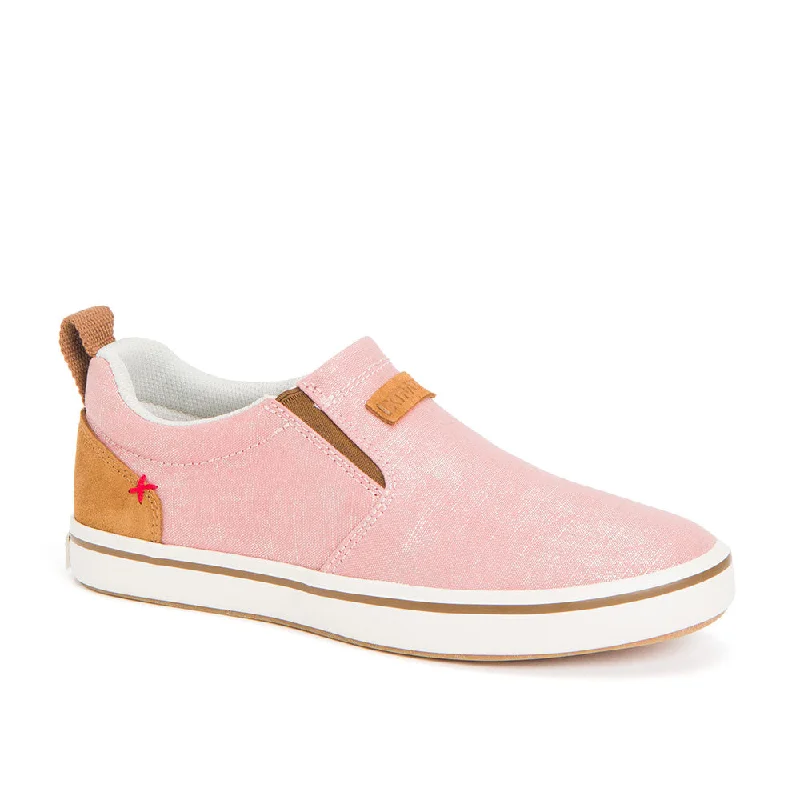 XTRATUF Women's Sharkbyte Canvas Slip-On- Salmon Relaxed Men's Australian 