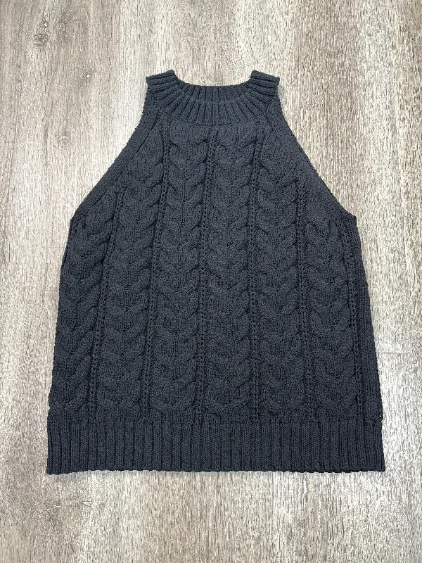 Vest Sweater By A New Day In Black, Size: M Edgy Men's Punk