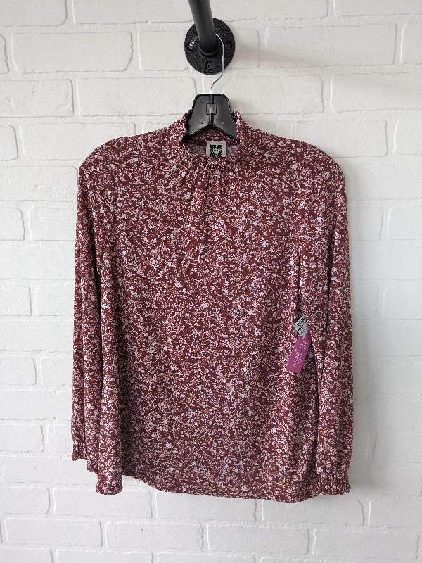 Top Long Sleeve By Anne Klein  Size: S Earthy Men's Sustainable 