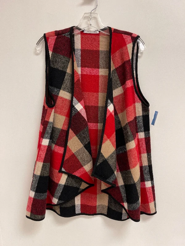 Vest Other By Chris And Carol In Red & Tan, Size: Osfm Dynamic Men's Glow
