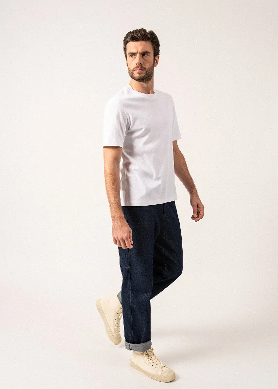 Axel Carpenter-style Jeans - in cotton denim (BRUT) Trendy Men's Oversized